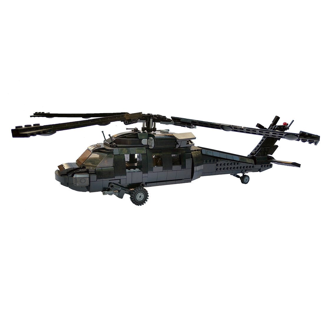 MOC - 60106 UH - 60 Black Hawk Hubschrauber Klemmbausteine - LesDiyLesDiy