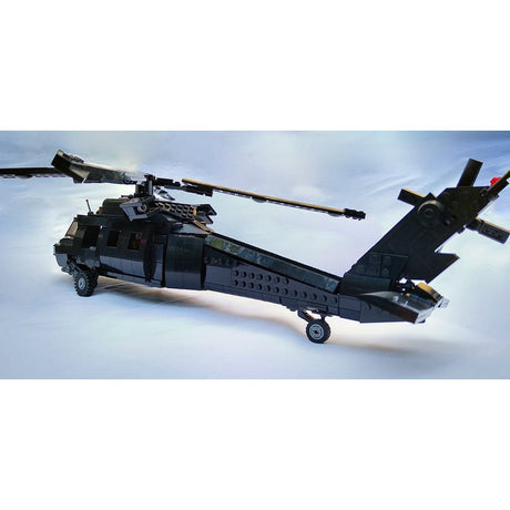 MOC - 60106 UH - 60 Black Hawk Hubschrauber Klemmbausteine - LesDiyLesDiy