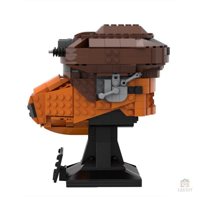 MOC - 60164 Boushh Helm - LesDiyLesDiy