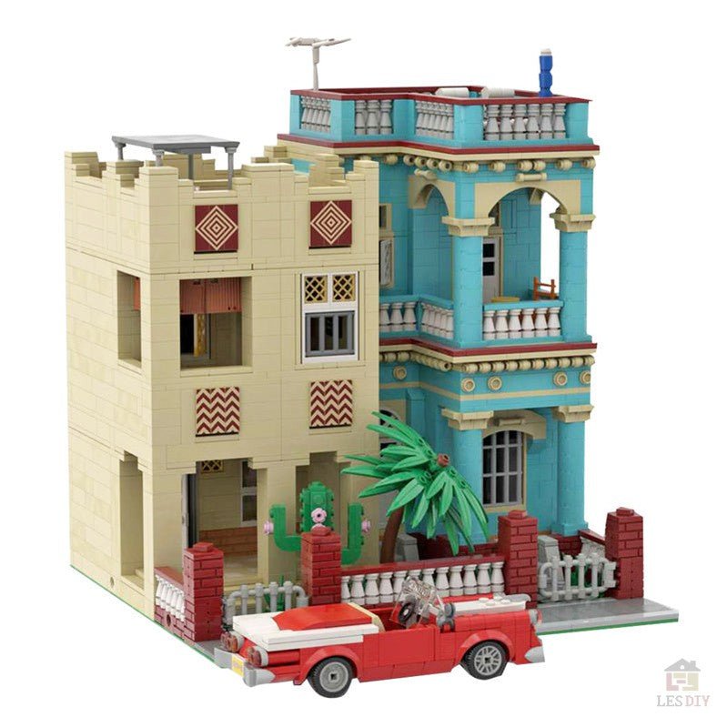 MOC - 60270 Havana Haus - LesDiyLesDiy