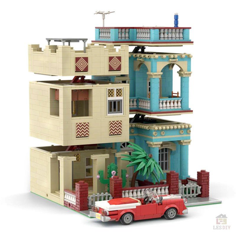 MOC - 60270 Havana Haus - LesDiyLesDiy