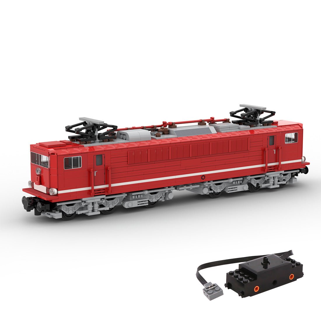 MOC - 61180 Elektrolokomotive BR250 Klemmbausteine - LesDiyLesDiy