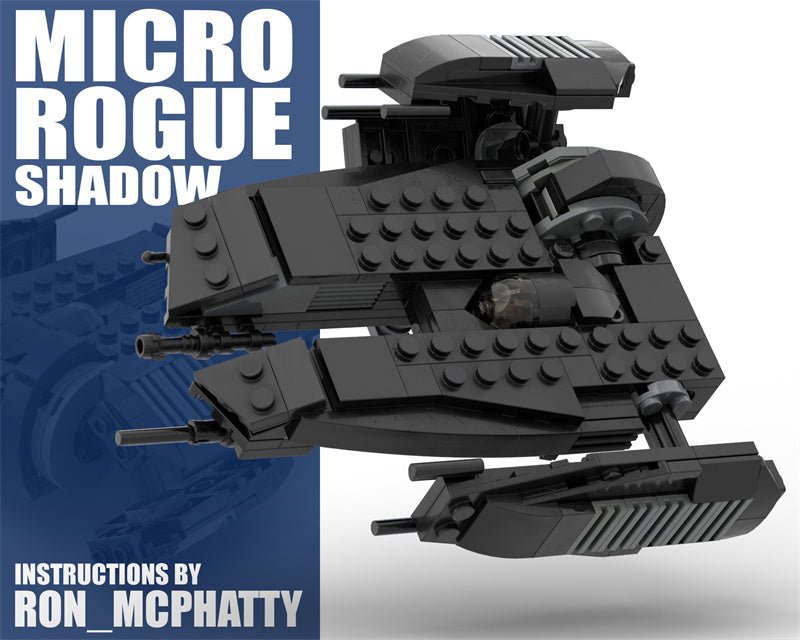 MOC - 61909 Micro Rogue Shadow - LesDiy - Klemmbausteine