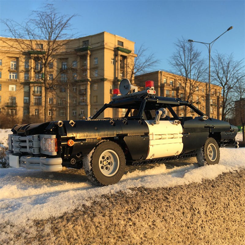 MOC - 63403 Klassisches Polizeiauto - LesDiy - Klemmbausteine