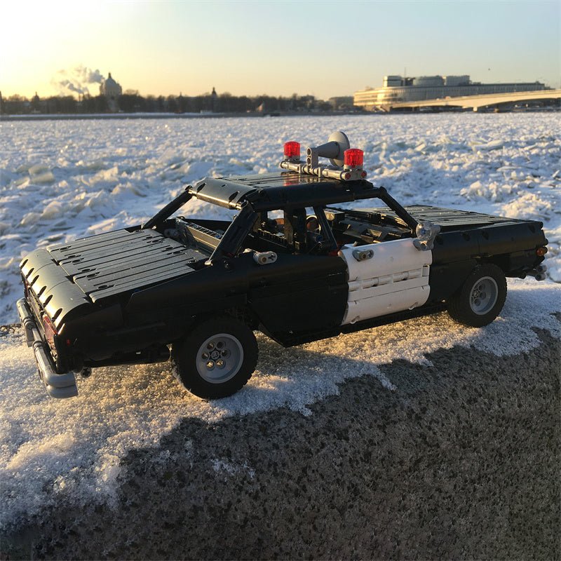 MOC - 63403 Klassisches Polizeiauto - LesDiy - Klemmbausteine