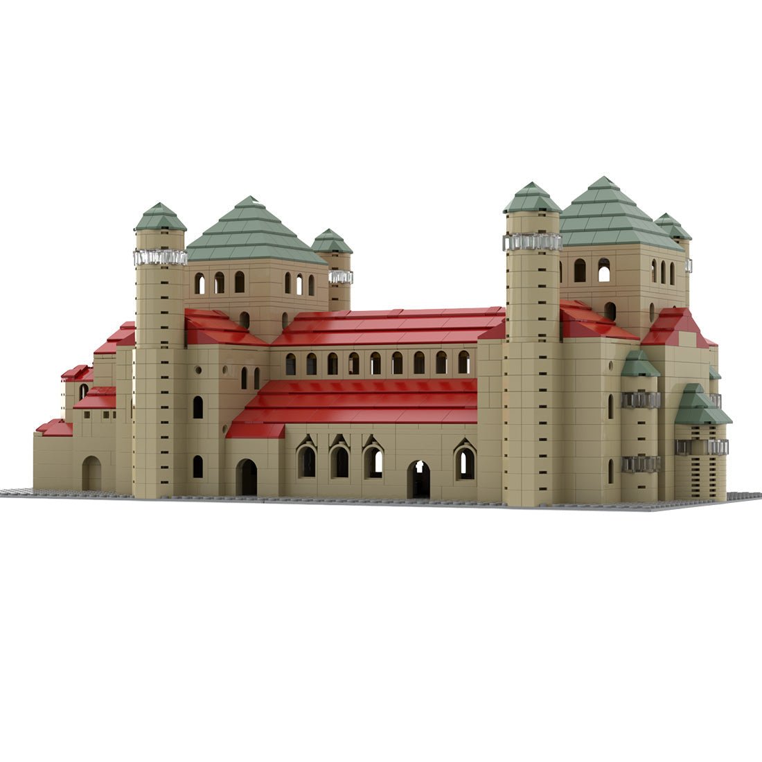 MOC - 63638 St. Michael's Church Klemmbausteine - LesDiyLesDiy