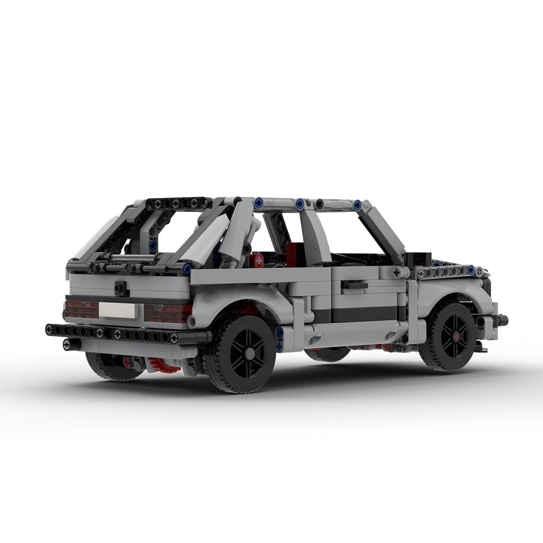 MOC - 63774 VW Golf GTI Mk 1 Klemmbausteine - LesDiyLesDiy