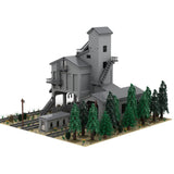 MOC - 64664 Modern Coaling Tower Klemmbausteine - LesDiyLesDiy