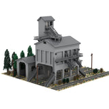 MOC - 64664 Modern Coaling Tower Klemmbausteine - LesDiyLesDiy