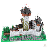 MOC - 65340 Burg Falkenstein 1:18 - LesDiyLesDiy