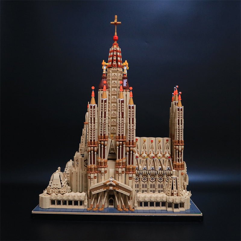 MOC - 65795 Sagrada Familia Klemmbausteine - LesDiyLesDiy