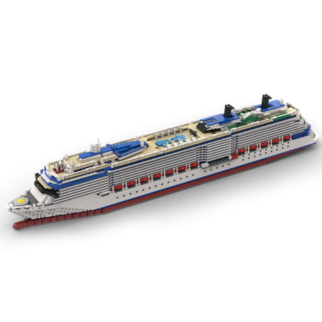 MOC - 66041 Celebrity Reflection Bausteinboot Klemmbausteine - LesDiyLesDiy