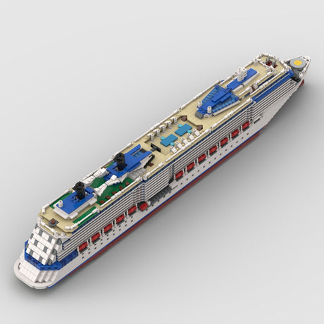 MOC - 66041 Celebrity Reflection Bausteinboot Klemmbausteine - LesDiyLesDiy