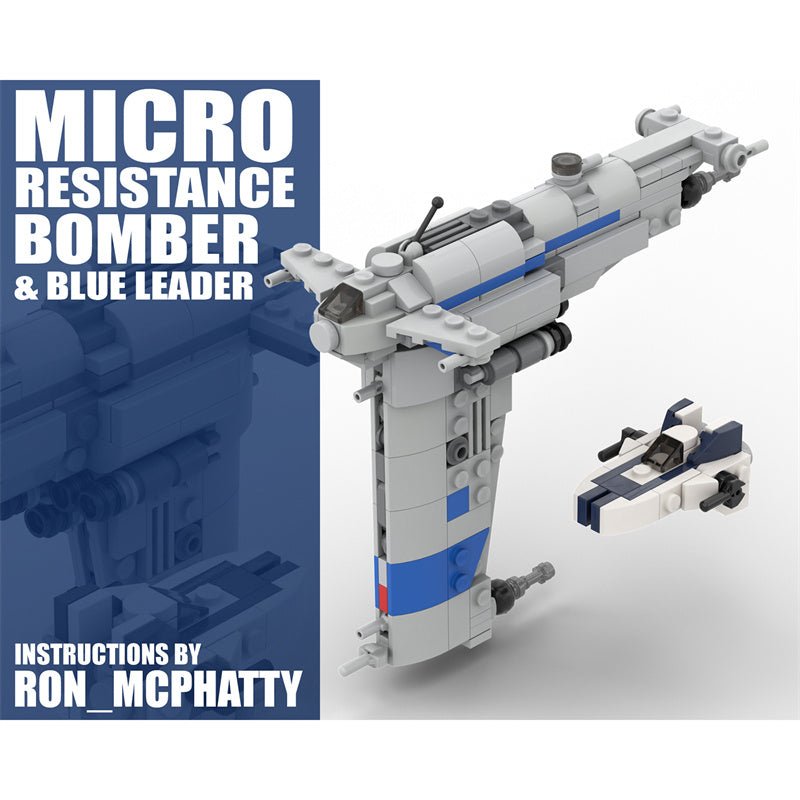 MOC - 66320 Widerstands Bomber - LesDiyLesDiy