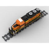 MOC - 66357 BNSF SD28P (Refreshed) Klemmbausteine - LesDiyLesDiy