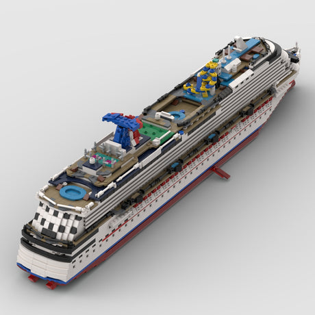 MOC - 67085 Carnival Dream Bausteinboot Klemmbausteine - LesDiyLesDiy