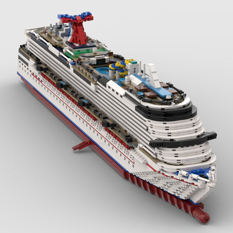 MOC - 67085 Carnival Dream Bausteinboot Klemmbausteine - LesDiyLesDiy