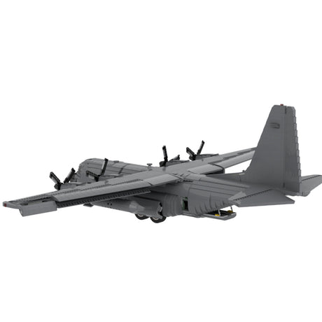 MOC - 67338 Legacy C - 130H Hercules / 1:38 Klemmbausteine - LesDiyLesDiy