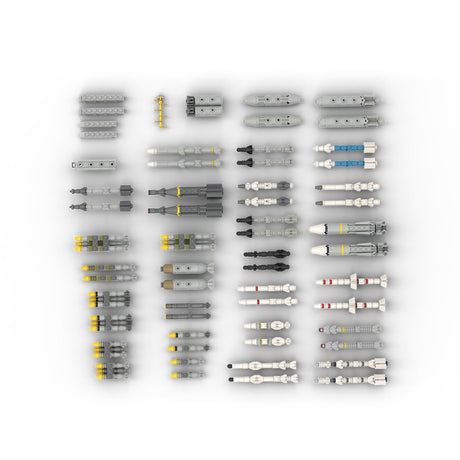 MOC - 67479 Aircraft WEAPON PACK | 1:35 Scale Klemmbausteine - LesDiyLesDiy