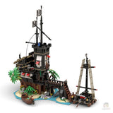 MOC - 69306 Piratenfestung Klemmbausteine - LesDiyLesDiy