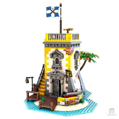 MOC - 71657 Säbelinsel Klemmbausteine - LesDiyLesDiy