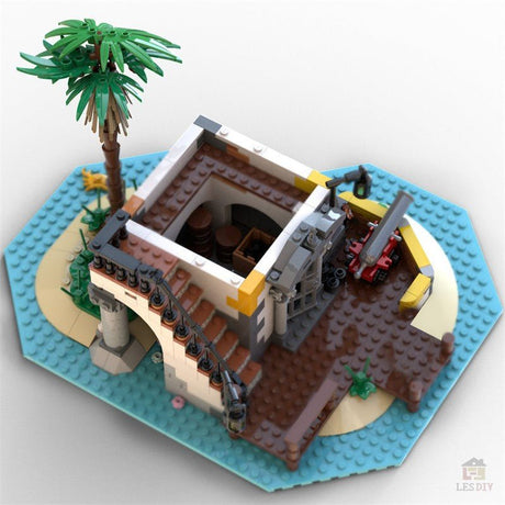 MOC - 71657 Säbelinsel Klemmbausteine - LesDiyLesDiy