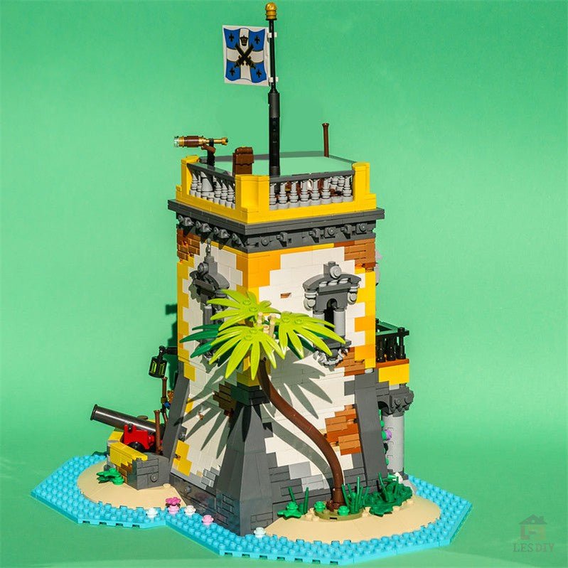 MOC - 71657 Säbelinsel Klemmbausteine - LesDiyLesDiy