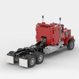 MOC - 72820 Manis Roter Ferngesteuerter LKW Klemmbausteine - LesDiyLesDiy