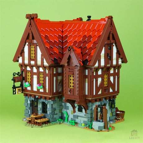 MOC - 72838 Mittelalter Taverne - LesDiyLesDiy