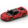 MOC - 72952 Highway Super Luxury Sports Car - LesDiyLesDiy