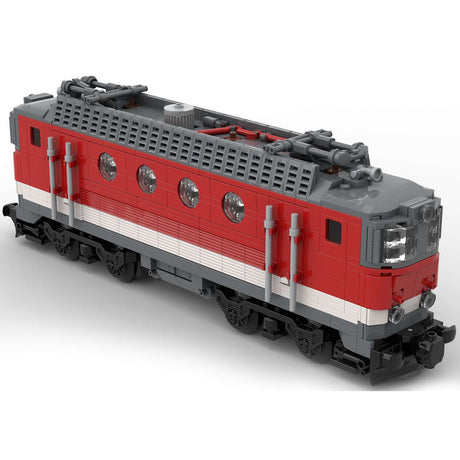 MOC - 73261 6wide Static Version ÖBB BR 1144 Lokomotive ohne Druckteile und Figuren - LesDiyLesDiy