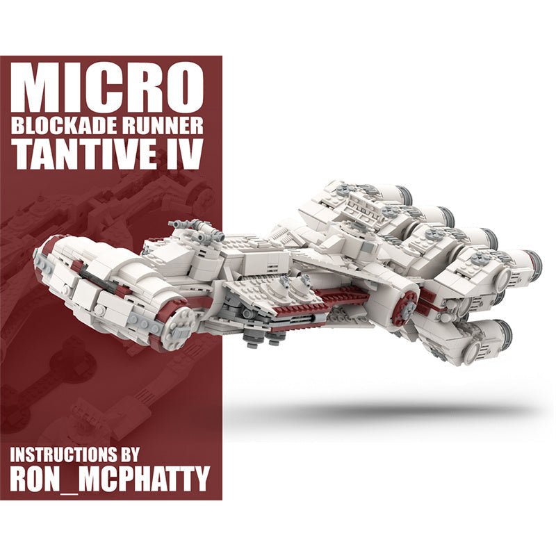 MOC - 73874 Micro Blockade Runners Tantive IV & Liberator - LesDiy - Klemmbausteine