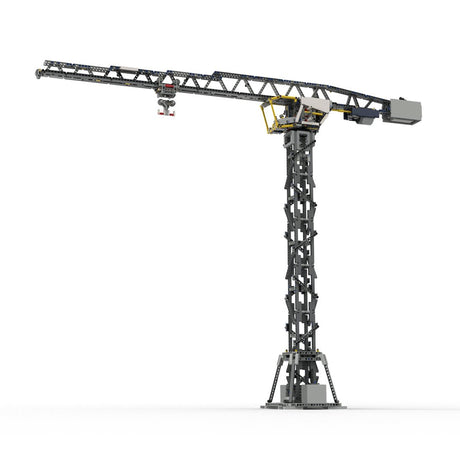 MOC - 74206 42055 - E : Tower Crane Klemmbausteine - LesDiyLesDiy