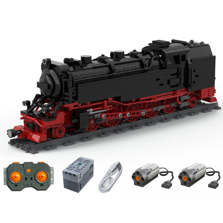 MOC - 74359 HSB Dampflokomotive 99.72 Klemmbausteine - LesDiyLesDiy