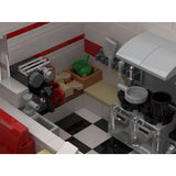 MOC - 74851 Frank's Corner Diner Klemmbausteine - LesDiyLesDiy