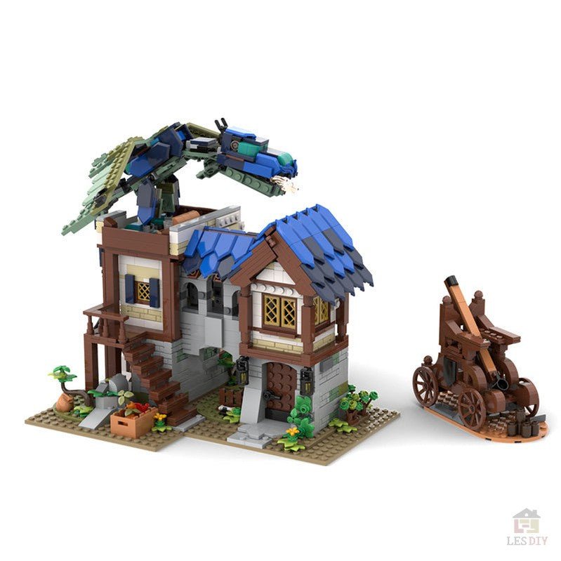 MOC - 75365 Drachen Attacke Klemmbausteine - LesDiyLesDiy