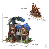 MOC - 75365 Drachen Attacke Klemmbausteine - LesDiyLesDiy