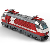 MOC - 75579 Dynamisches BR 1822 Inter City Express - Modell mit 6 Breiten - LesDiyLesDiy