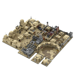 MOC - 76005 TATOOINE MOS EISLEY SPACEPORT Klemmbausteine - LesDiyLesDiy