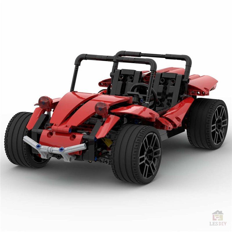 MOC - 76011 Technik Dune Buggy Klemmbausteine - LesDiyLesDiy