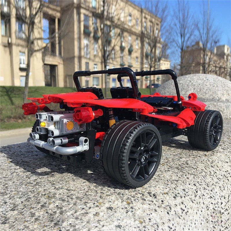 MOC - 76011 Technik Dune Buggy Klemmbausteine - LesDiyLesDiy