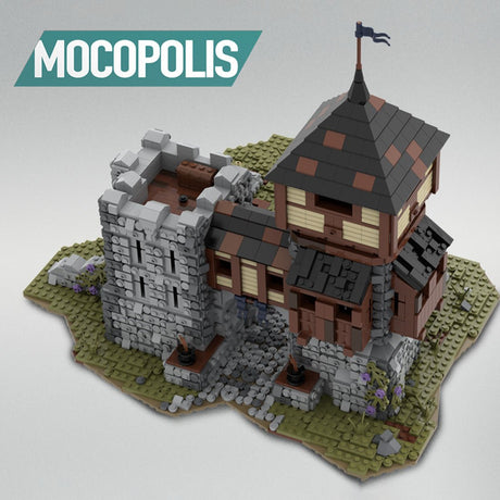 MOC - 76512 MOC Medieval Fortress Klemmbausteine - LesDiyLesDiy