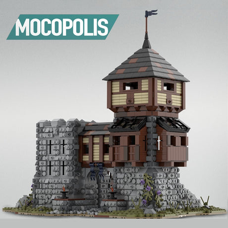 MOC - 76512 MOC Medieval Fortress Klemmbausteine - LesDiyLesDiy