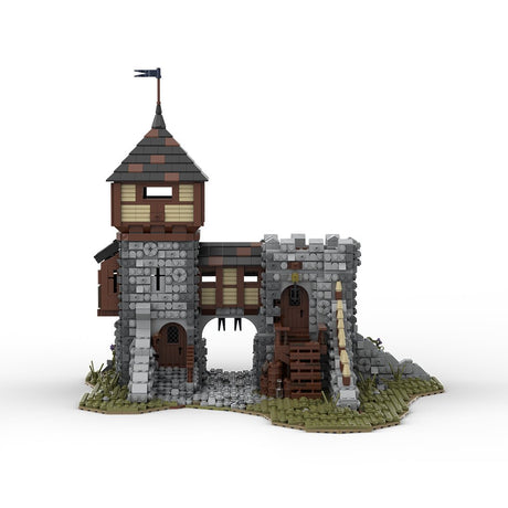 MOC - 76512 MOC Medieval Fortress Klemmbausteine - LesDiyLesDiy