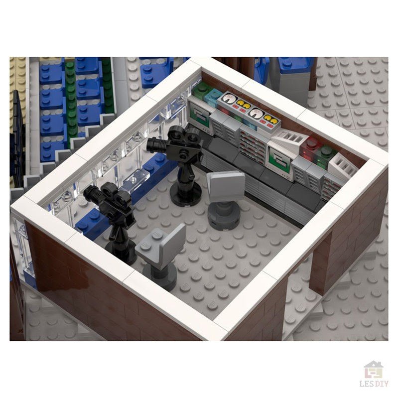 MOC - 76626 Modular Baseballstadion Klemmbausteine - LesDiyLesDiy