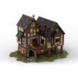 MOC - 76694 MOC Medieval Tavern House Klemmbausteine - LesDiyLesDiy