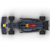 MOC - 76717 RB16B 1:8 Racing Car Scale (Detailed Edition) Formula Circuit Sports Car Modeling - LesDiyLesDiy