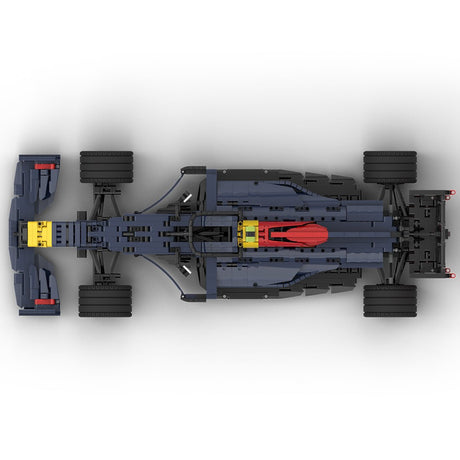 MOC - 76717 RB16B 1:8 Racing Car Scale (Detailed Edition) Formula Circuit Sports Car Modeling - LesDiy - Klemmbausteine