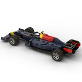 MOC - 76717 RB16B 1:8 Racing Car Scale (Detailed Edition) Formula Circuit Sports Car Modeling - LesDiyLesDiy