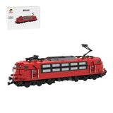 MOC - 77293 BR 103 Locomotive Red (8 studs wide) Klemmbausteine - LesDiy - Klemmbausteine